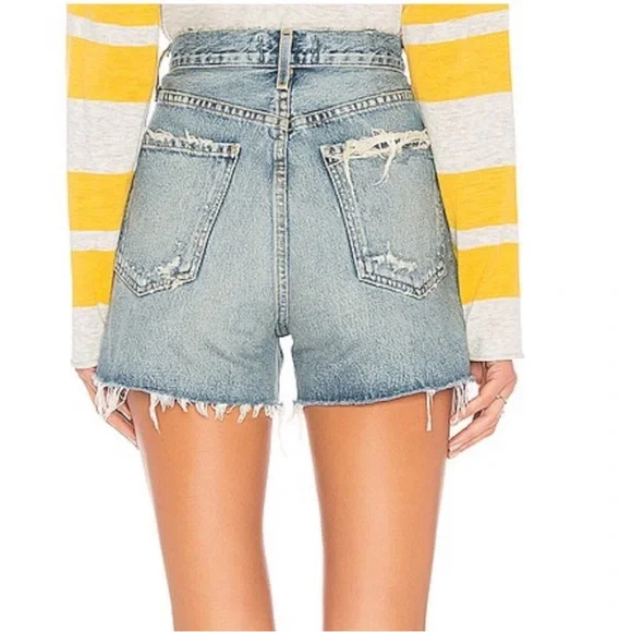 Agolde, Dee shorts, distressed, buttonfly, 26 - Picture 2 of 7